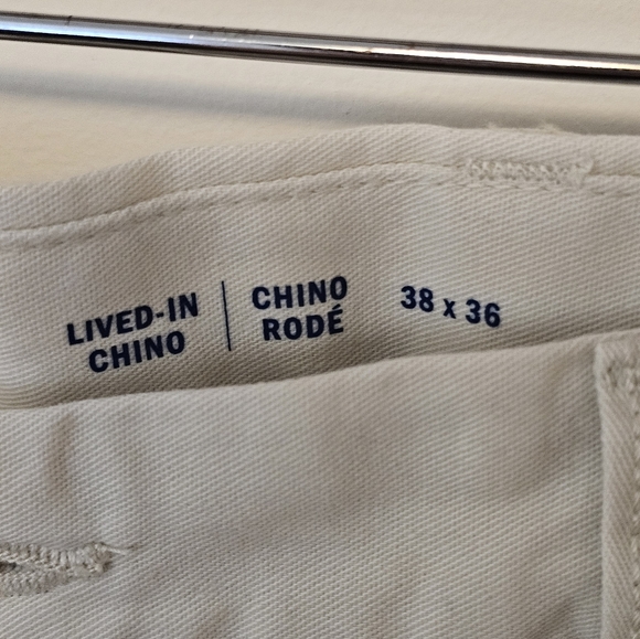 NWT men's Old Navy Lived In Chino pant - Picture 3 of 6
